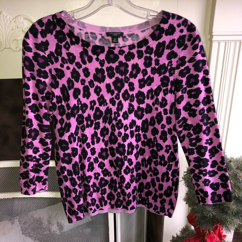 Leopard Print Sweater